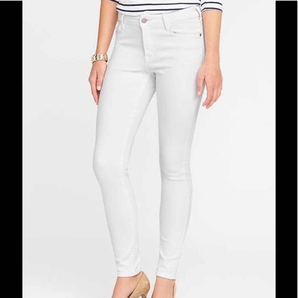Old Navy Mid-Rise Rockstar Skinny Jeans